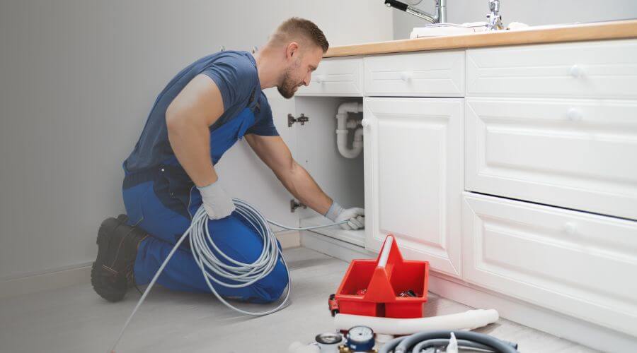 Local sewer line repair in West Springfield, PA